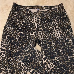 JLo Cheetah Print Skinny Jeans